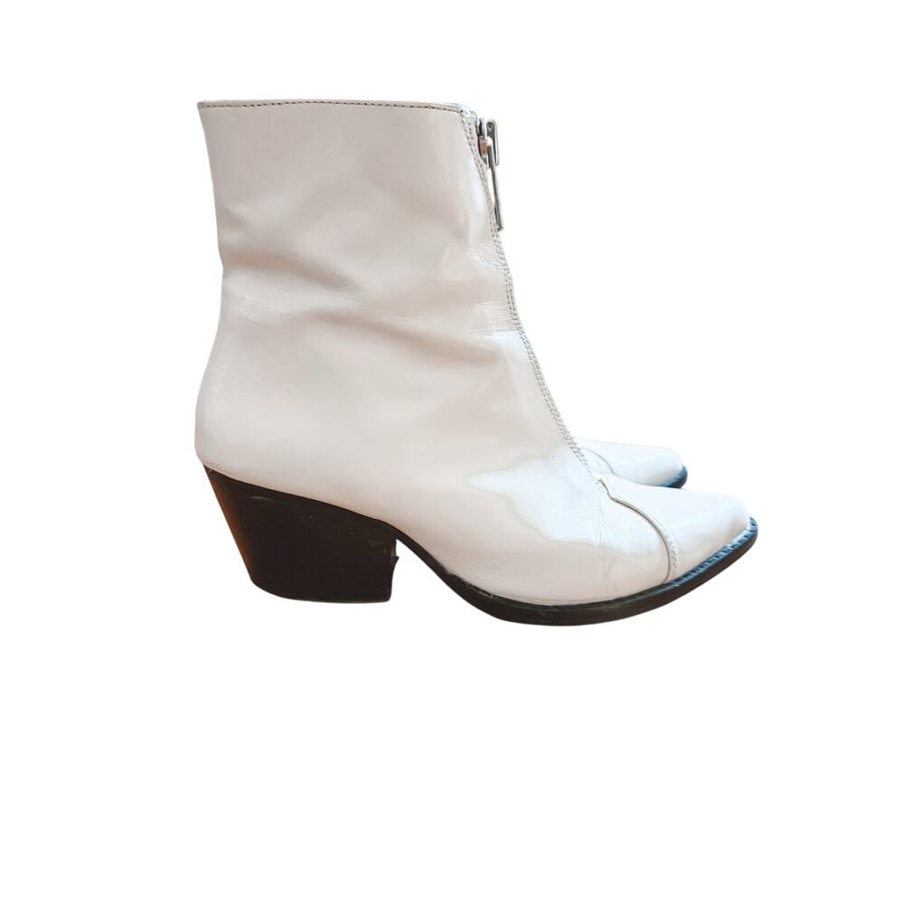 Jeffrey Campbell Landyn Zip Front Bootie Size 8